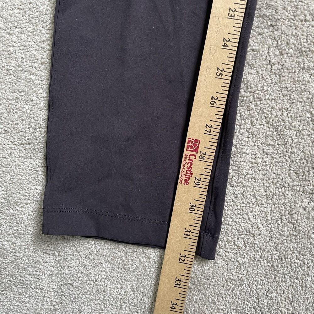 Lululemon On The Fly Athletic Performance Pants Black Gray Women's 6 Tall 31.5" - Picture 10 of 11